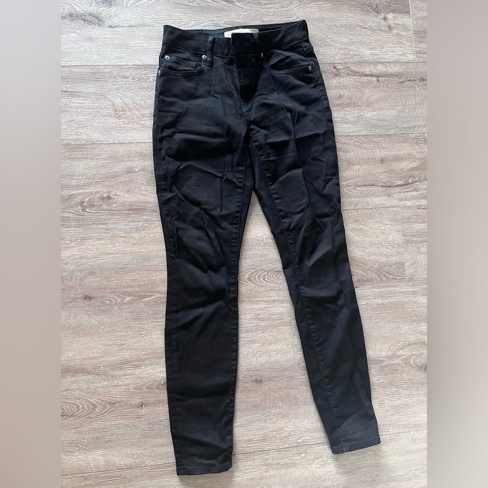 GAP Curvy True Skinny Black jeans size 26L
